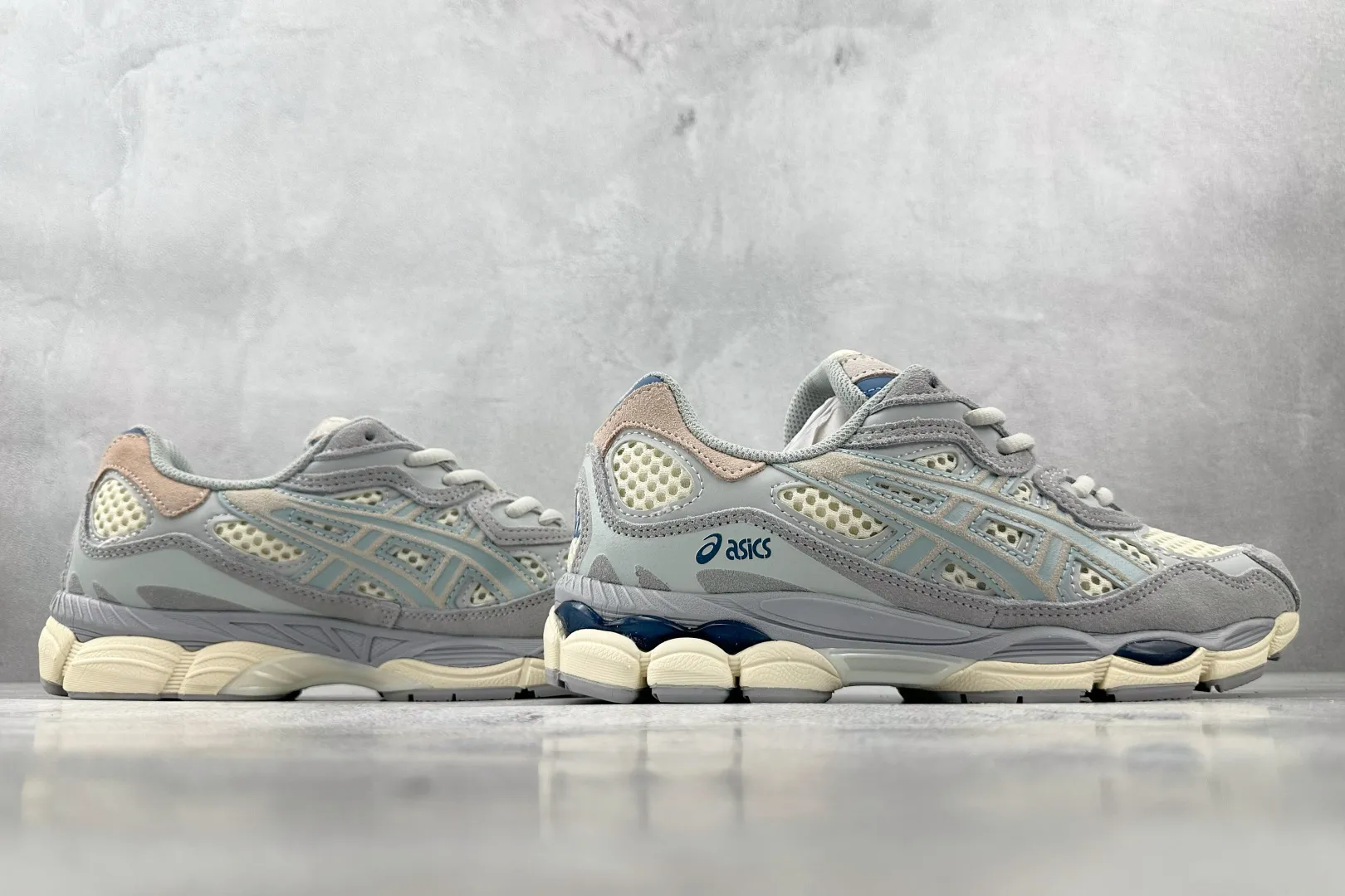 Asics GEL-NYC Light Grey Replica Sneakers with 1:1 Quality Rep Shoes HighQuality 690