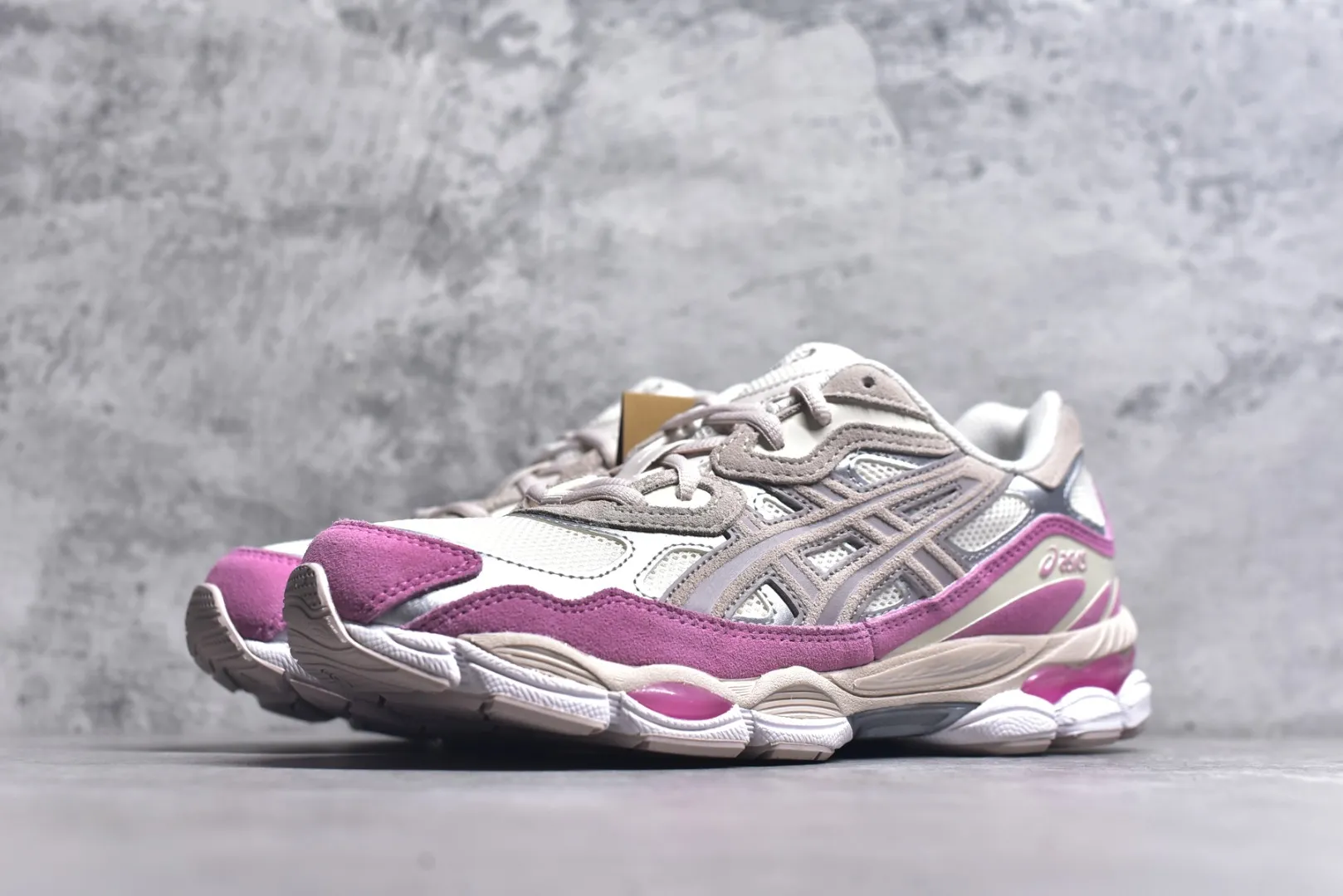 Asics GEL-NYC Low Sneakers White Purple – High Quality Replica Asics Shoes & 1:1 Asics Sneakers SmartChoice 666