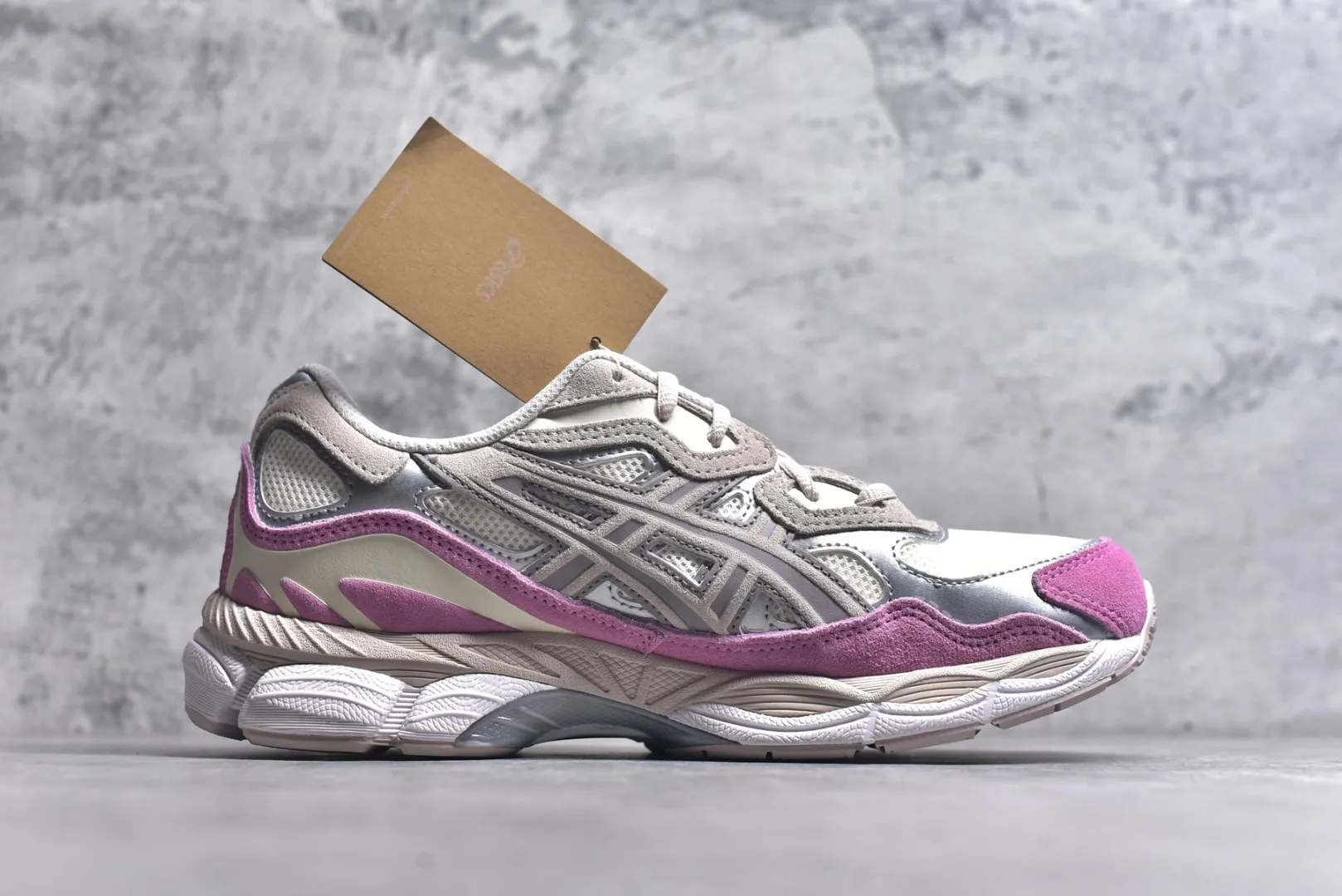 Asics GEL-NYC Low Sneakers White Purple – High Quality Replica Asics Shoes & 1:1 Asics Sneakers SmartChoice 666
