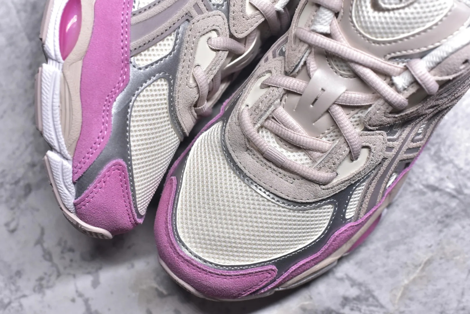 Asics GEL-NYC Low Sneakers White Purple – High Quality Replica Asics Shoes & 1:1 Asics Sneakers SmartChoice 666