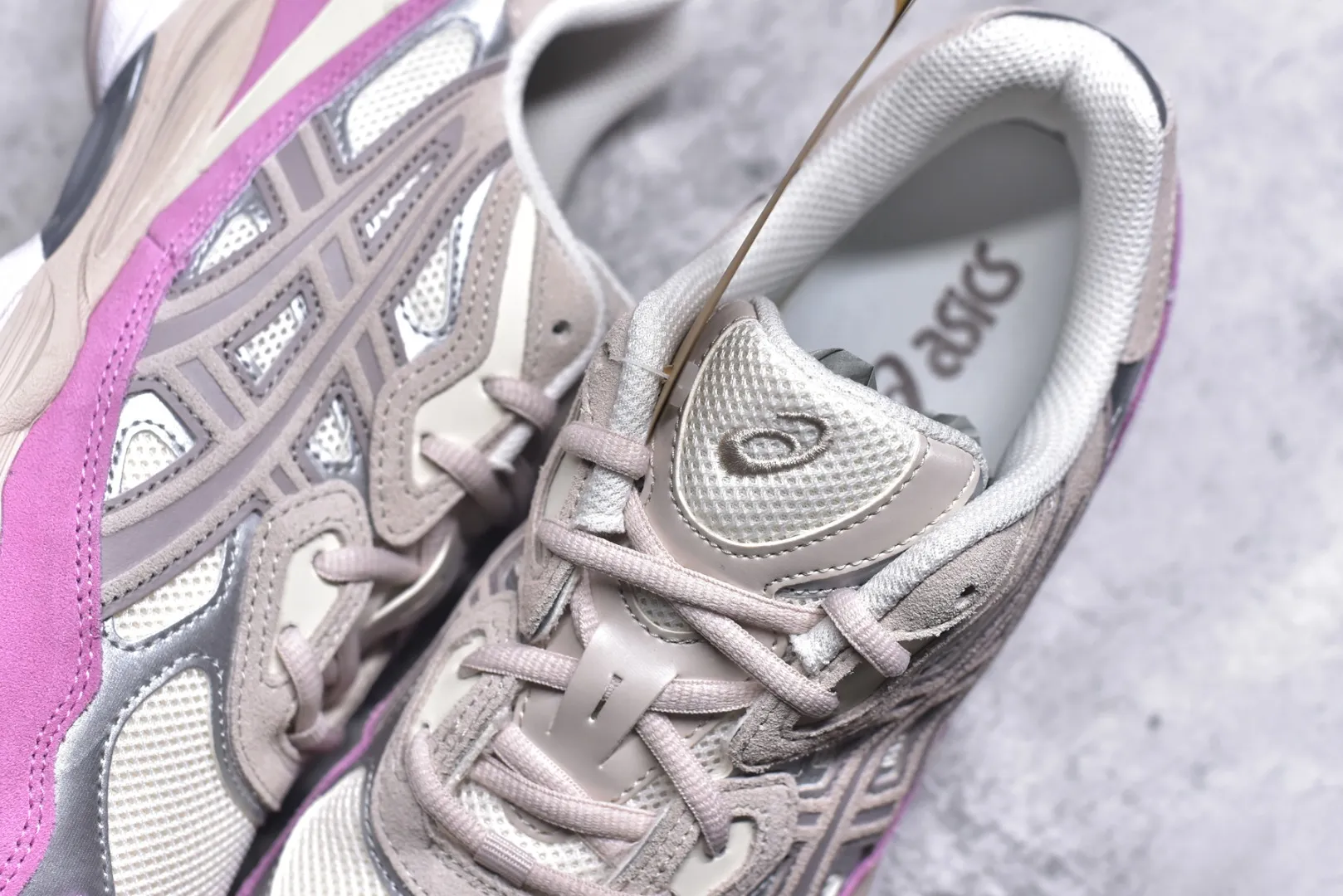 Asics GEL-NYC Low Sneakers White Purple – High Quality Replica Asics Shoes & 1:1 Asics Sneakers SmartChoice 666
