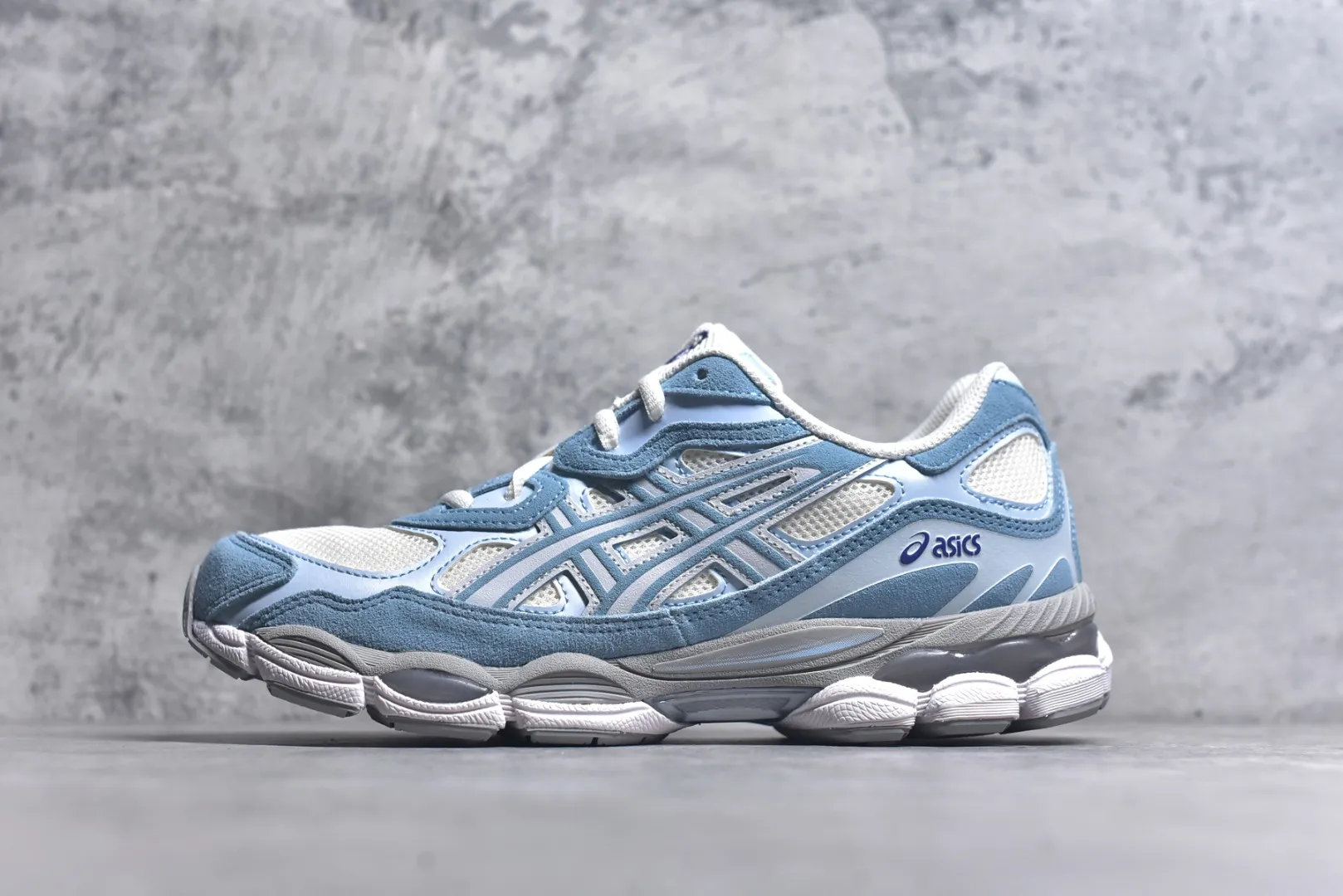 Asics GEL-NYC Low Top Blue Replica Sneakers with High Quality Rep Footwear GoodFit 670