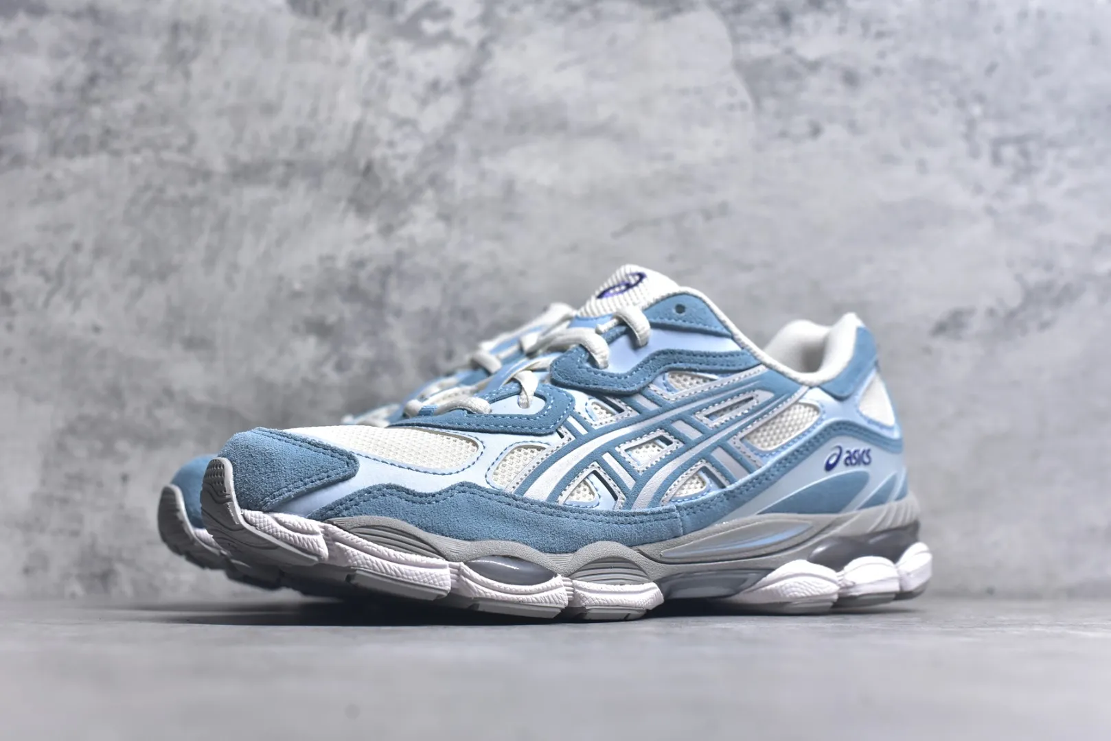 Asics GEL-NYC Low Top Blue Replica Sneakers with High Quality Rep Footwear GoodFit 670