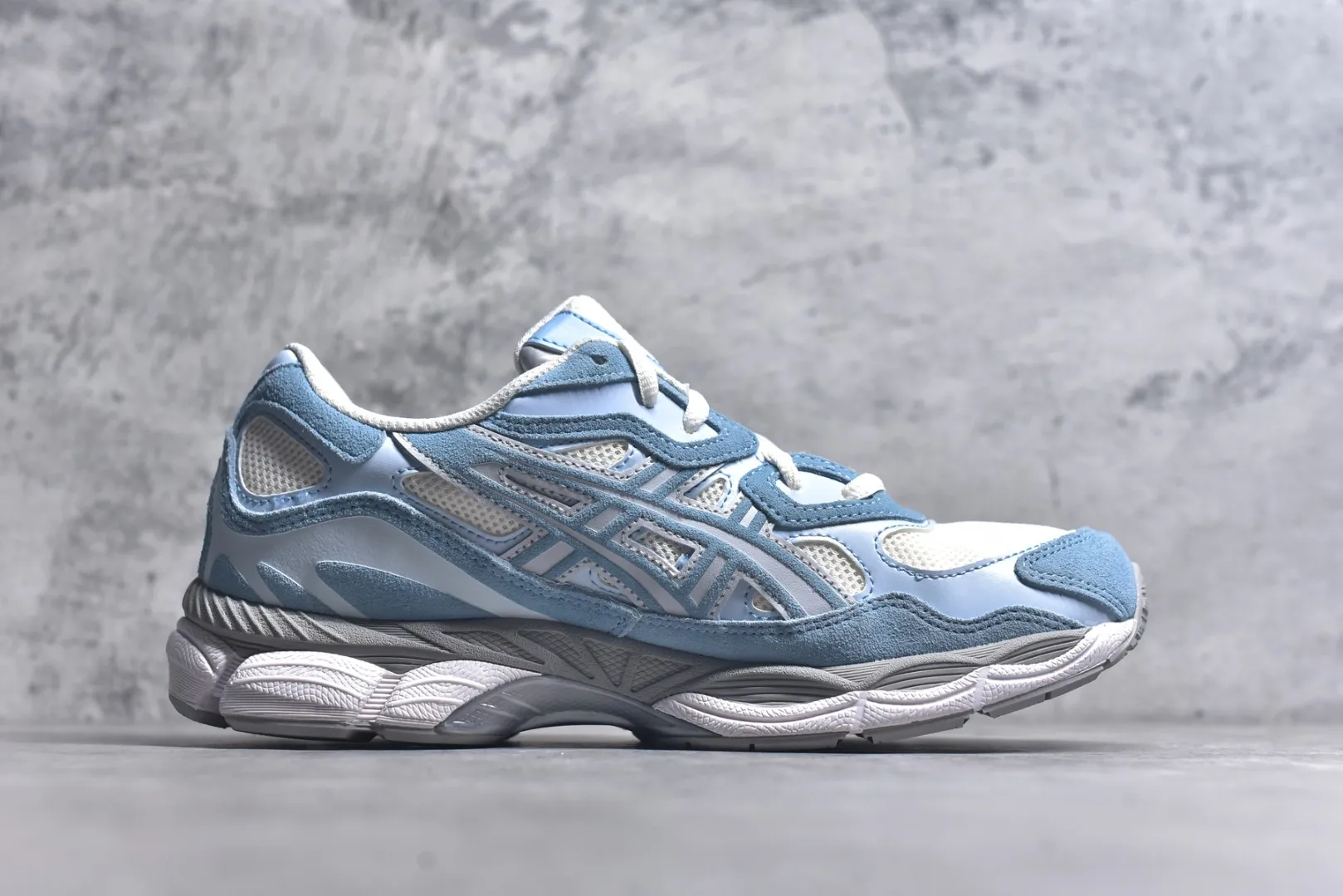 Asics GEL-NYC Low Top Blue Replica Sneakers with High Quality Rep Footwear GoodFit 670
