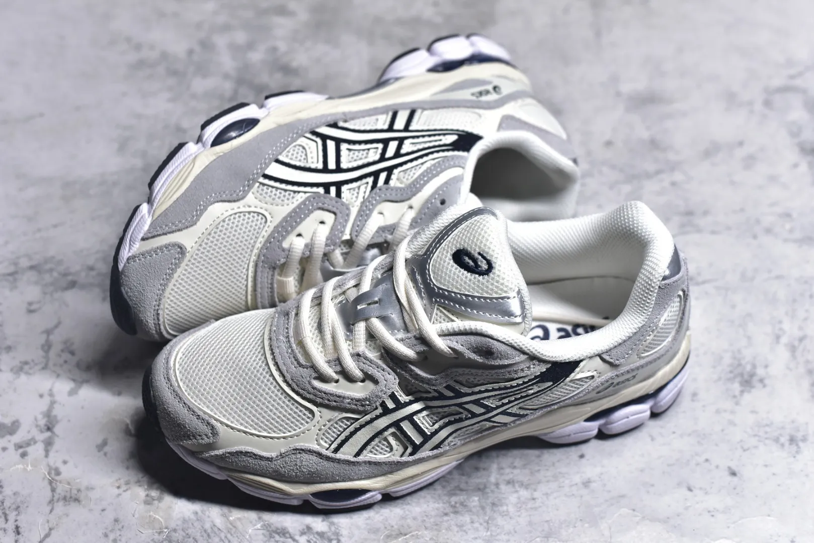 ModernLook Asics GEL-NYC White Low Top Replica Sneakers with 1:1 Quality Rep Shoes 649
