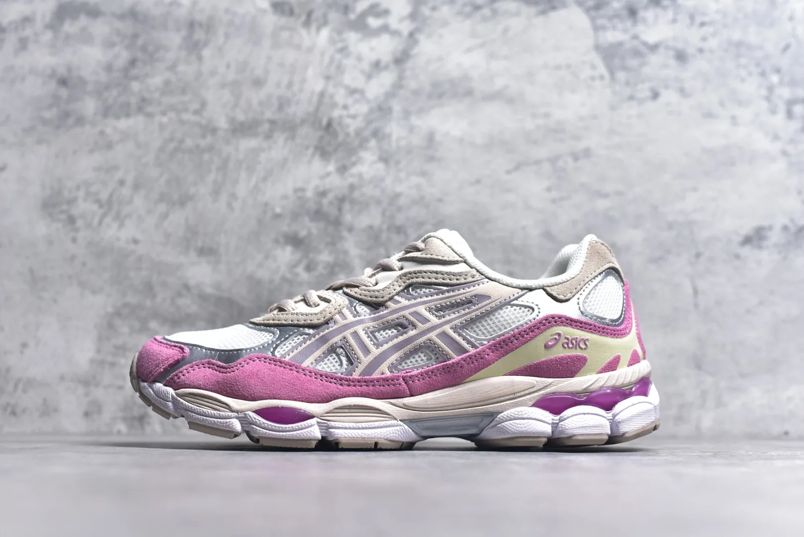 Functional Asics GEL-NYC White Purple Replica Sneakers – High Quality Asics Running Shoes 660