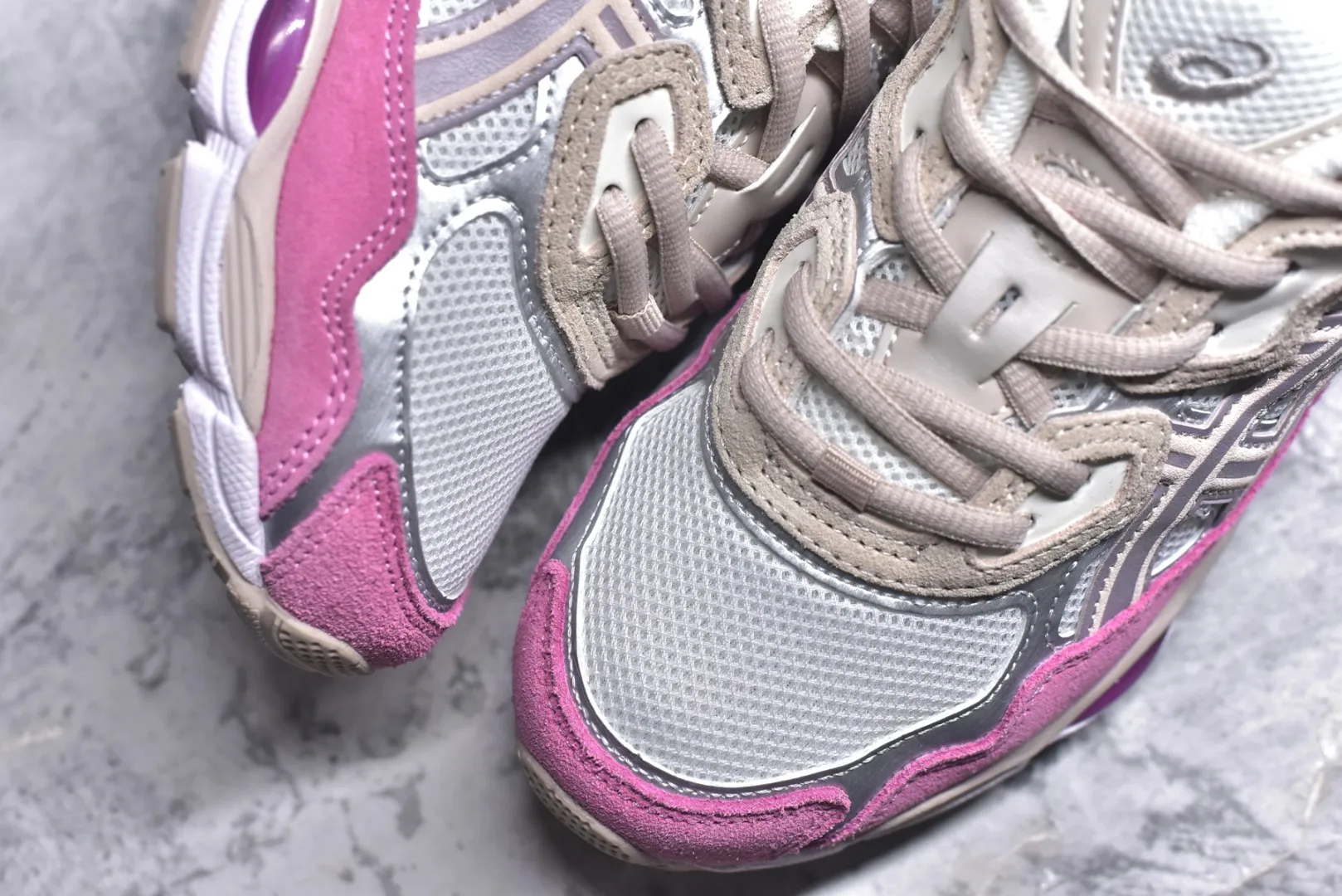 Functional Asics GEL-NYC White Purple Replica Sneakers – High Quality Asics Running Shoes 660