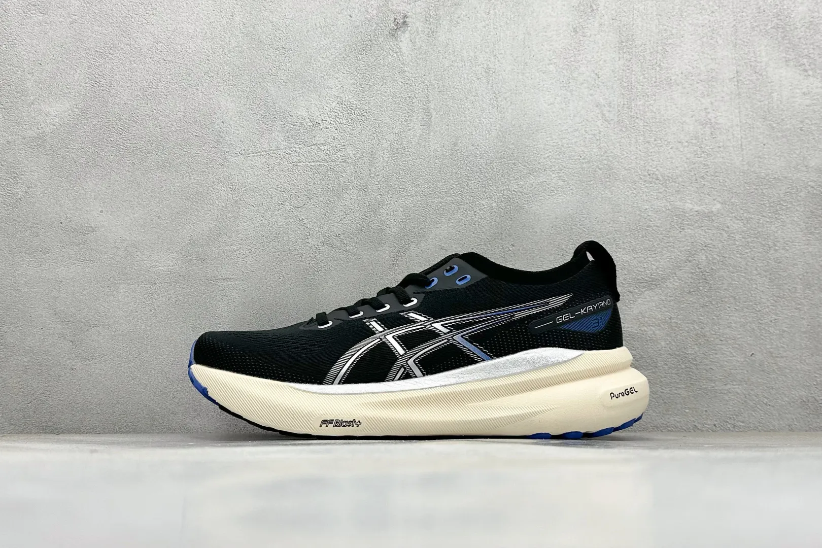 EasyMatch Asics Gel-Kayano 31 Black Running Shoes – High Quality Replica Asics Running Shoes 590