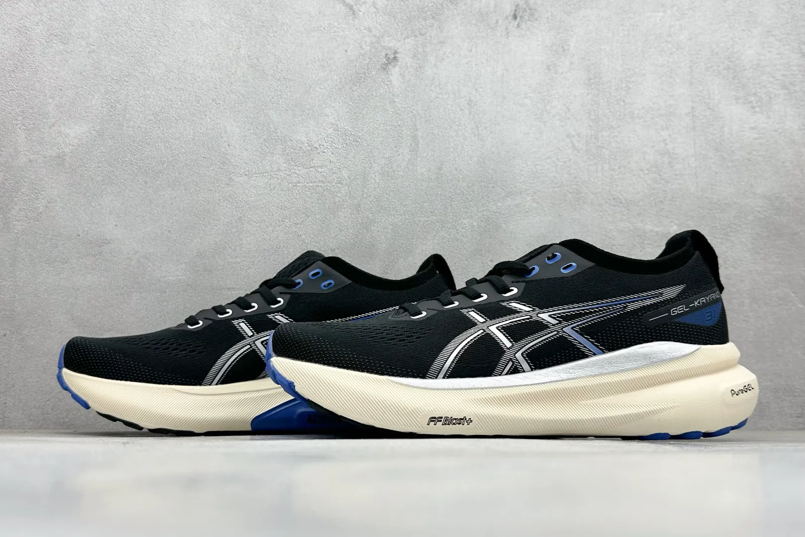 EasyMatch Asics Gel-Kayano 31 Black Running Shoes – High Quality Replica Asics Running Shoes 590