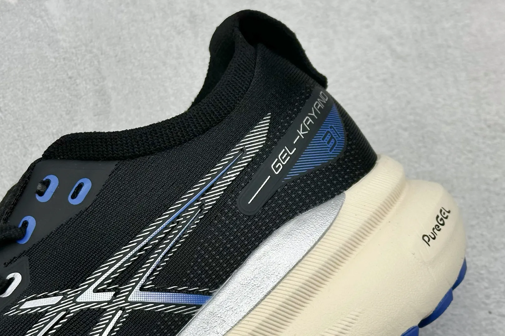EasyMatch Asics Gel-Kayano 31 Black Running Shoes – High Quality Replica Asics Running Shoes 590