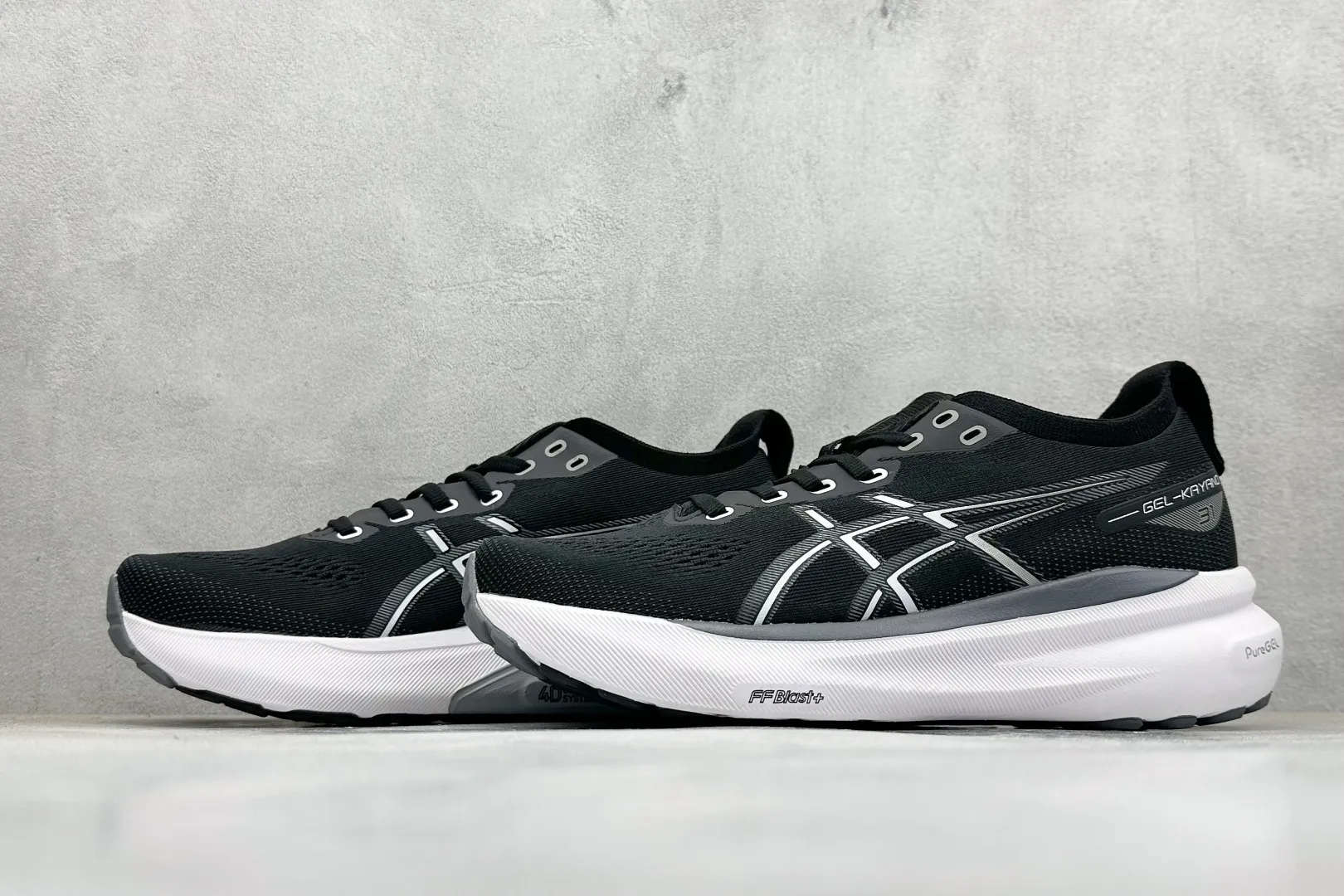 Asics Gel-Kayano 31 Black Running Shoes –  Replica Asics Shoes & 1:1 Asics Sneakers MoistureWicking 607