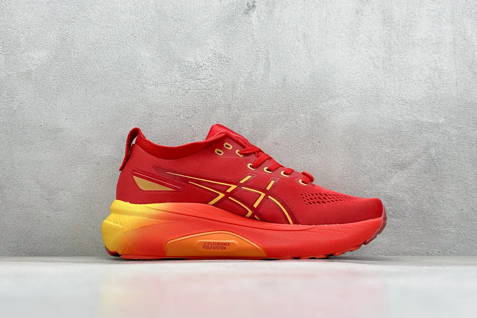 Asics Gel-Kayano 31 Red Gradient Replica Sneakers – High Quality Asics Running Replicas Modern 637