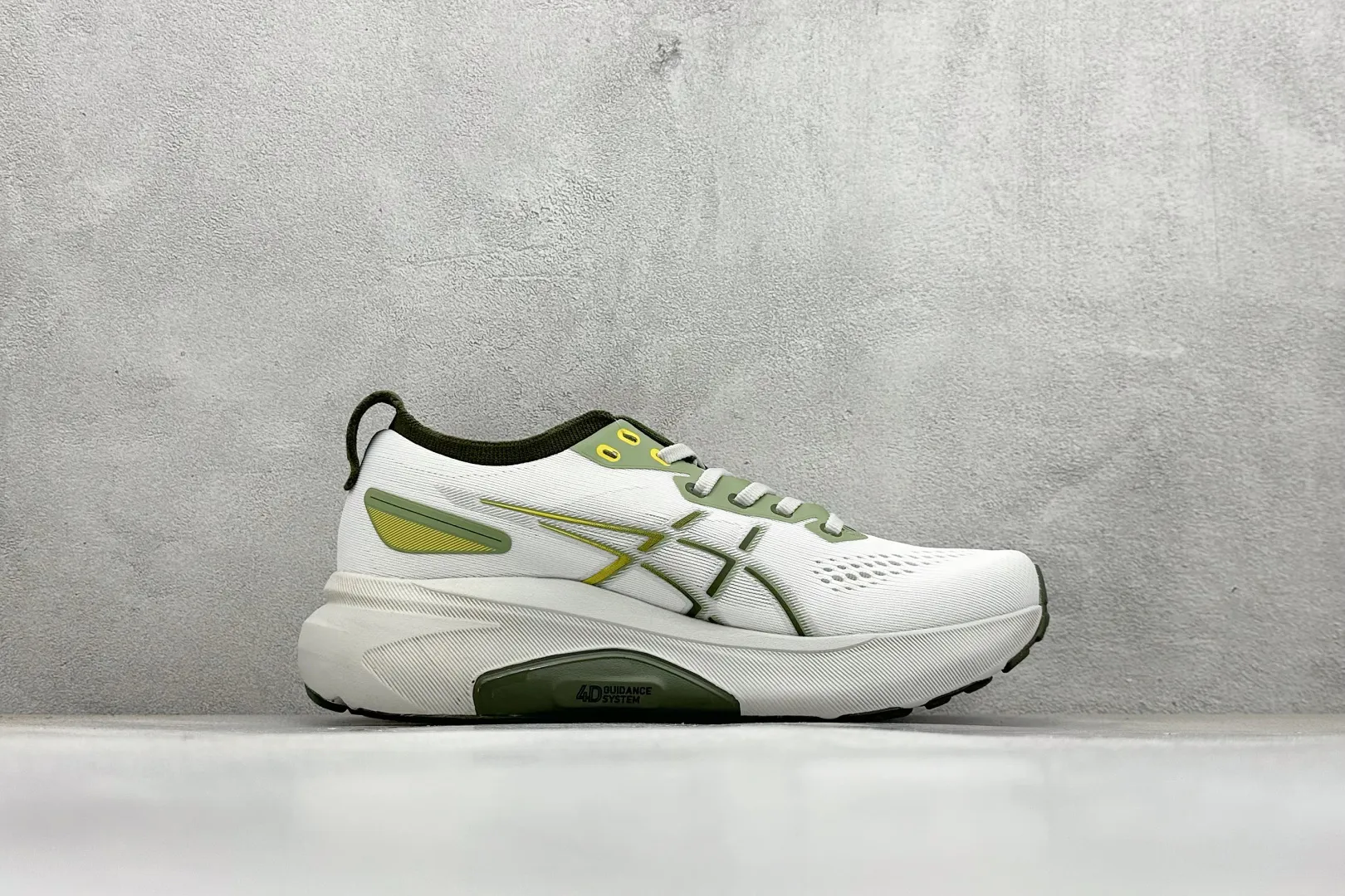 Snug Asics Gel-Kayano 31 White Green High Quality Replica Shoes for Running 601