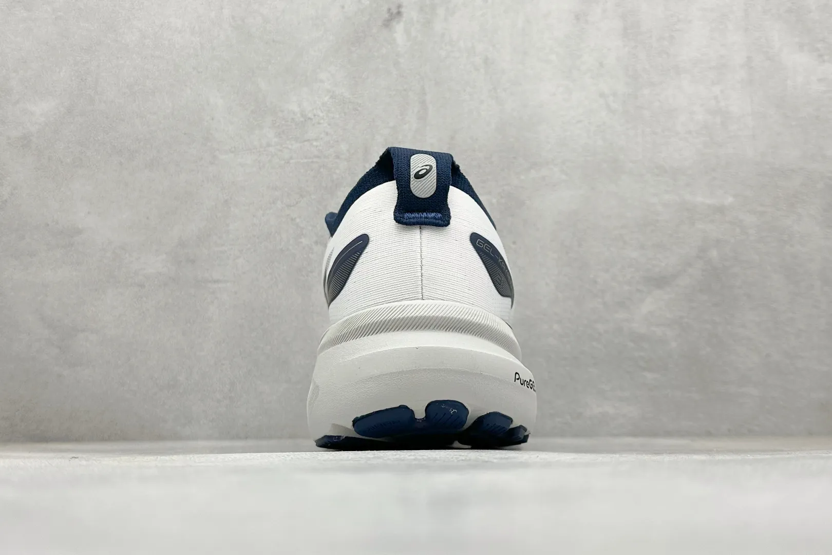 Asics Gel-Kayano 31 White Navy Running Shoes – High Quality Replica Asics Sneakers 1: FashionForward 597