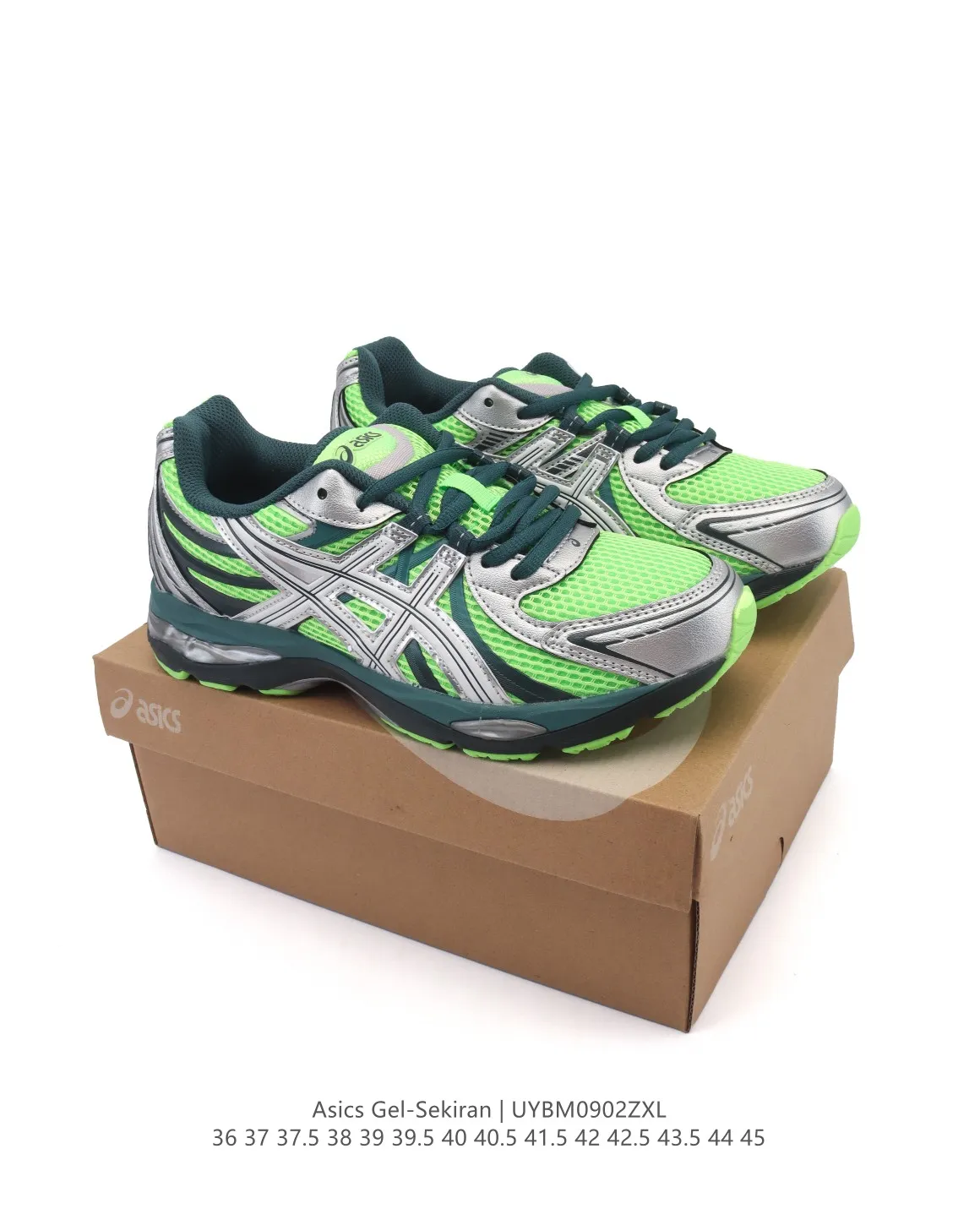 Asics Gel Sekiran Running Shoes Green Silver – High Quality Replica Asics Sneakers 1: DailyWear 581