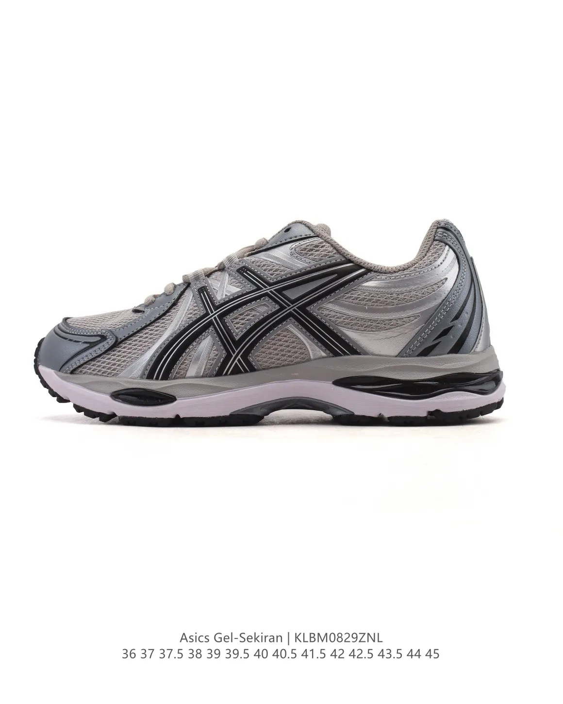 Asics Gel Sekiran Running Shoes Silver Grey – High Quality Replica Asics & 1:1 Asics Sneakers Tailored 585