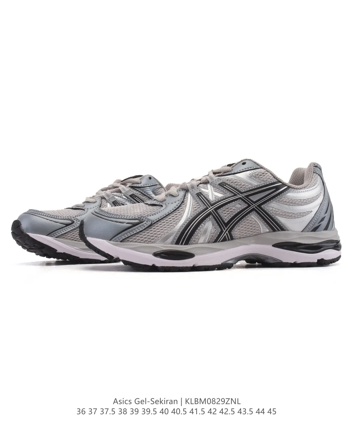 Asics Gel Sekiran Running Shoes Silver Grey – High Quality Replica Asics & 1:1 Asics Sneakers Tailored 585