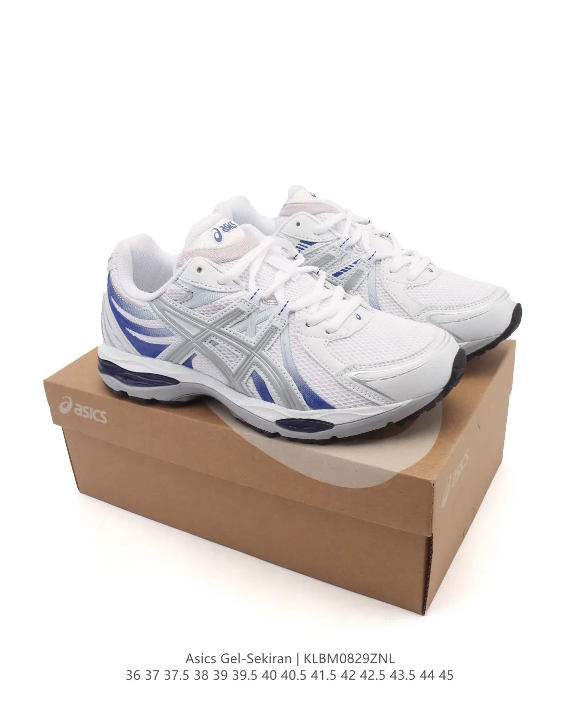 Asics Gel Sekiran Running Shoes White Blue – High Quality Replica Asics Sneakers 1: Popular 582
