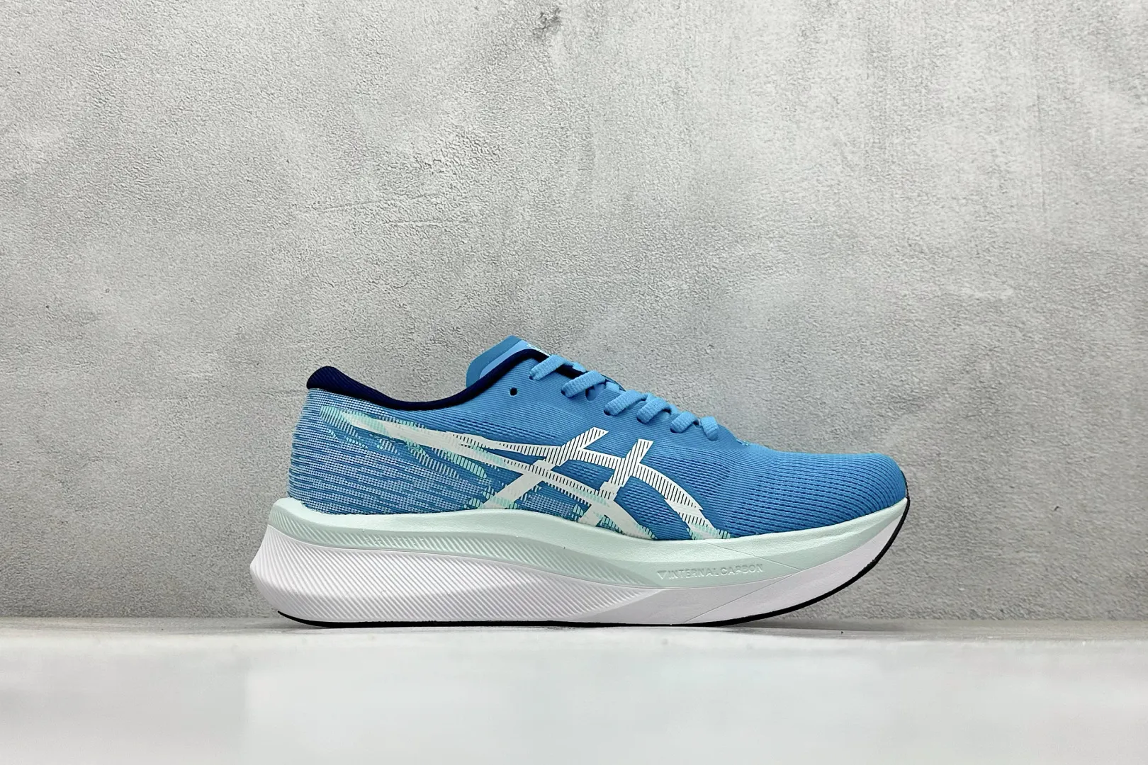 Refined Asics Magic Speed 4 Blue Running Shoes – High Quality Replica Asics Sneakers 1: 697