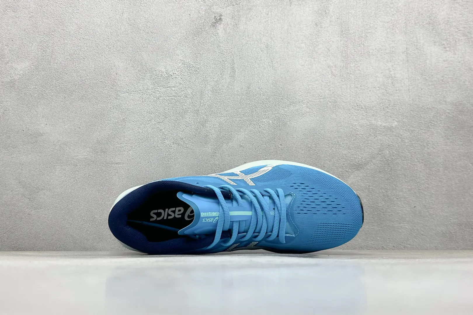 Refined Asics Magic Speed 4 Blue Running Shoes – High Quality Replica Asics Sneakers 1: 697