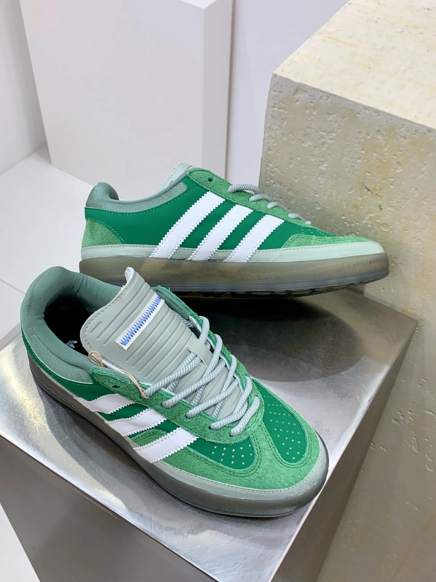 Bad Bunny adidas Gazelle Indoor Green Low – Replica Adidas Shoes TopPick 506