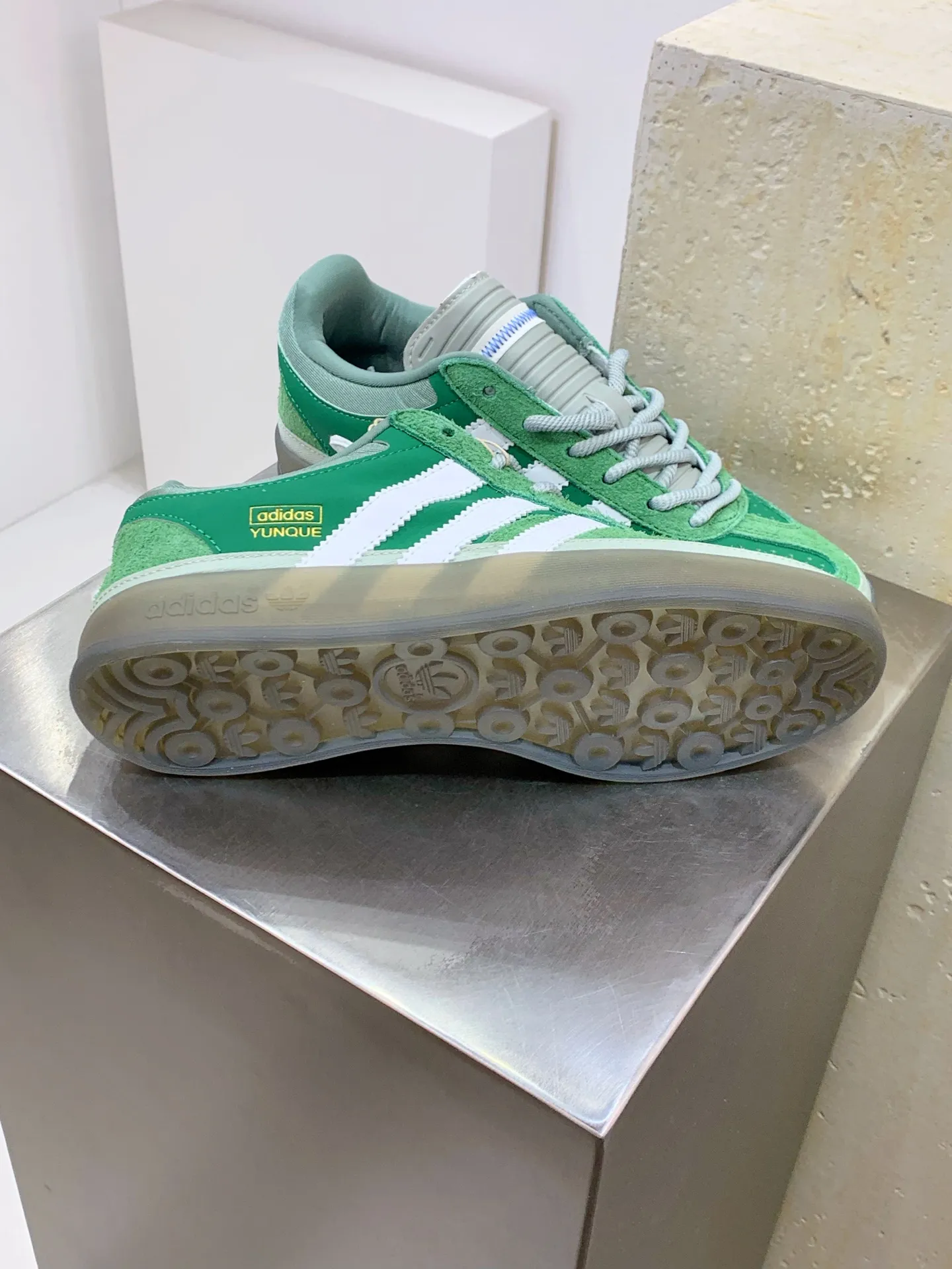 Bad Bunny adidas Gazelle Indoor Green Low – Replica Adidas Shoes TopPick 506