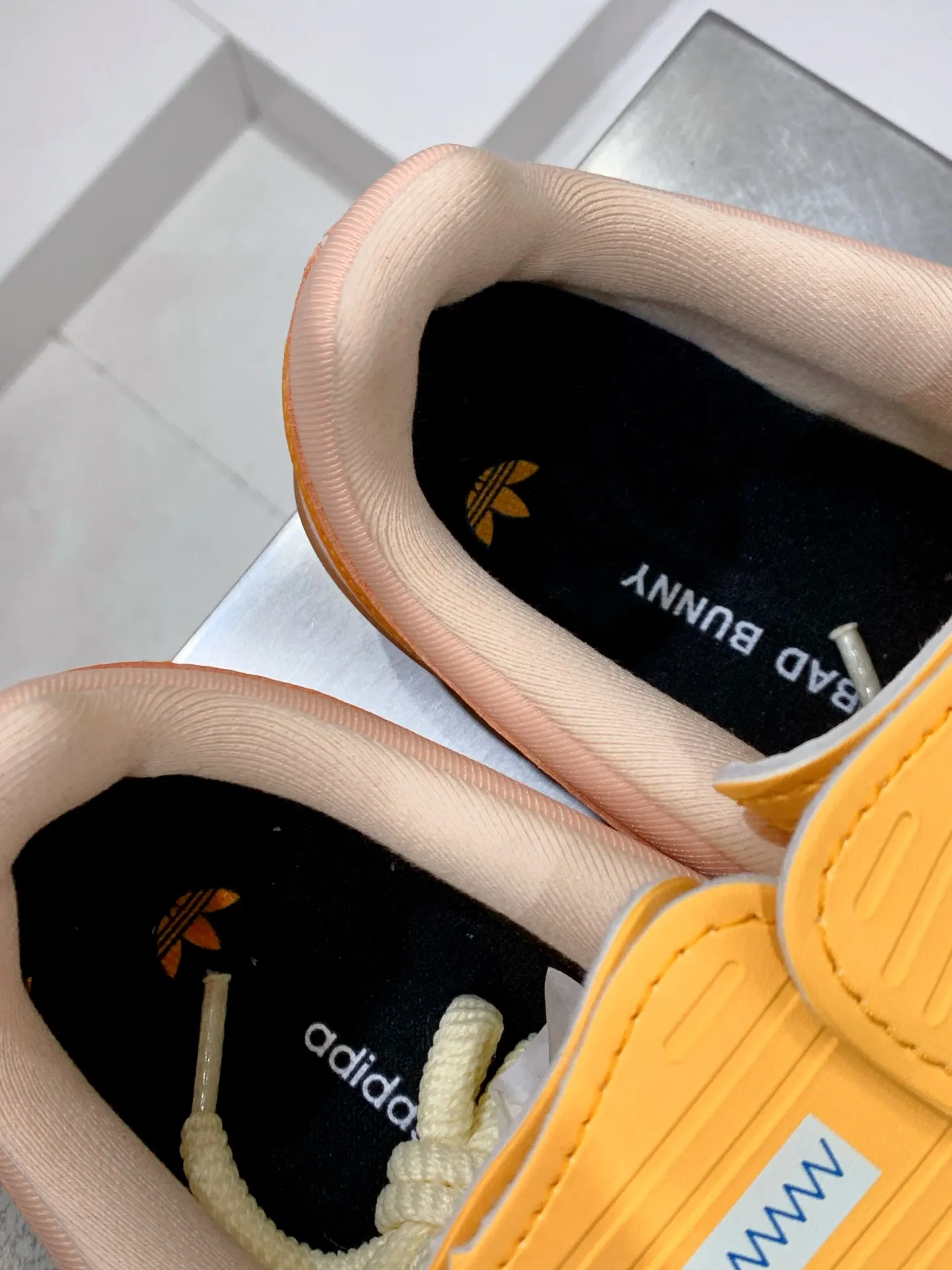 Bad Bunny adidas Gazelle Indoor Orange Replica Shoes OdorResistant 516