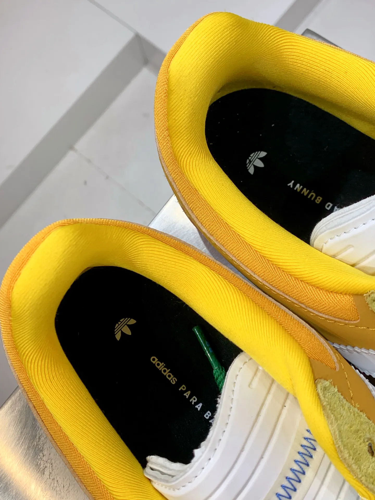 Bad Bunny adidas Gazelle Indoor Yellow Green Replica Shoes StreetReady 504