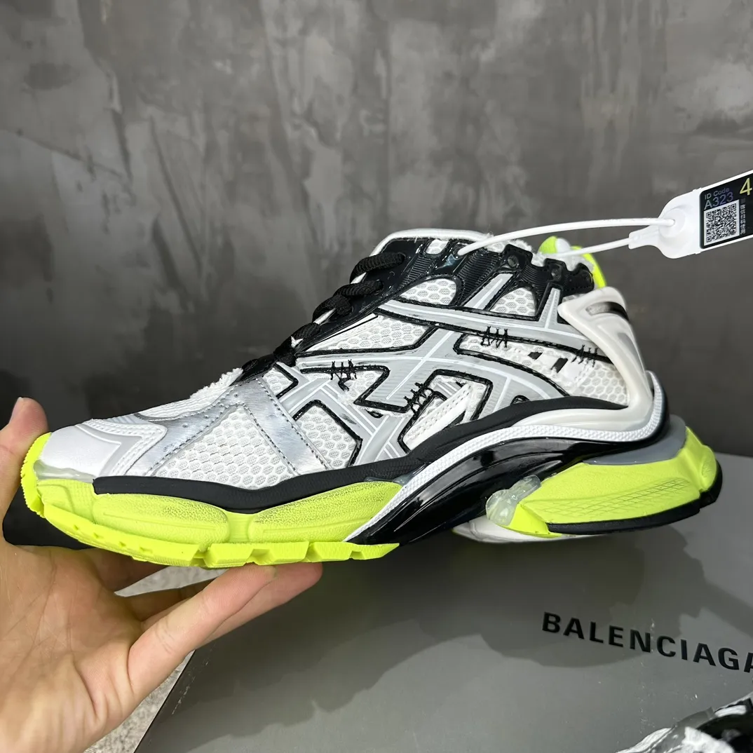 WellDesigned Balenciaga Runner Sneaker Black White Yellow – Replica Sneakers & Balenciaga Shoes Copy 725