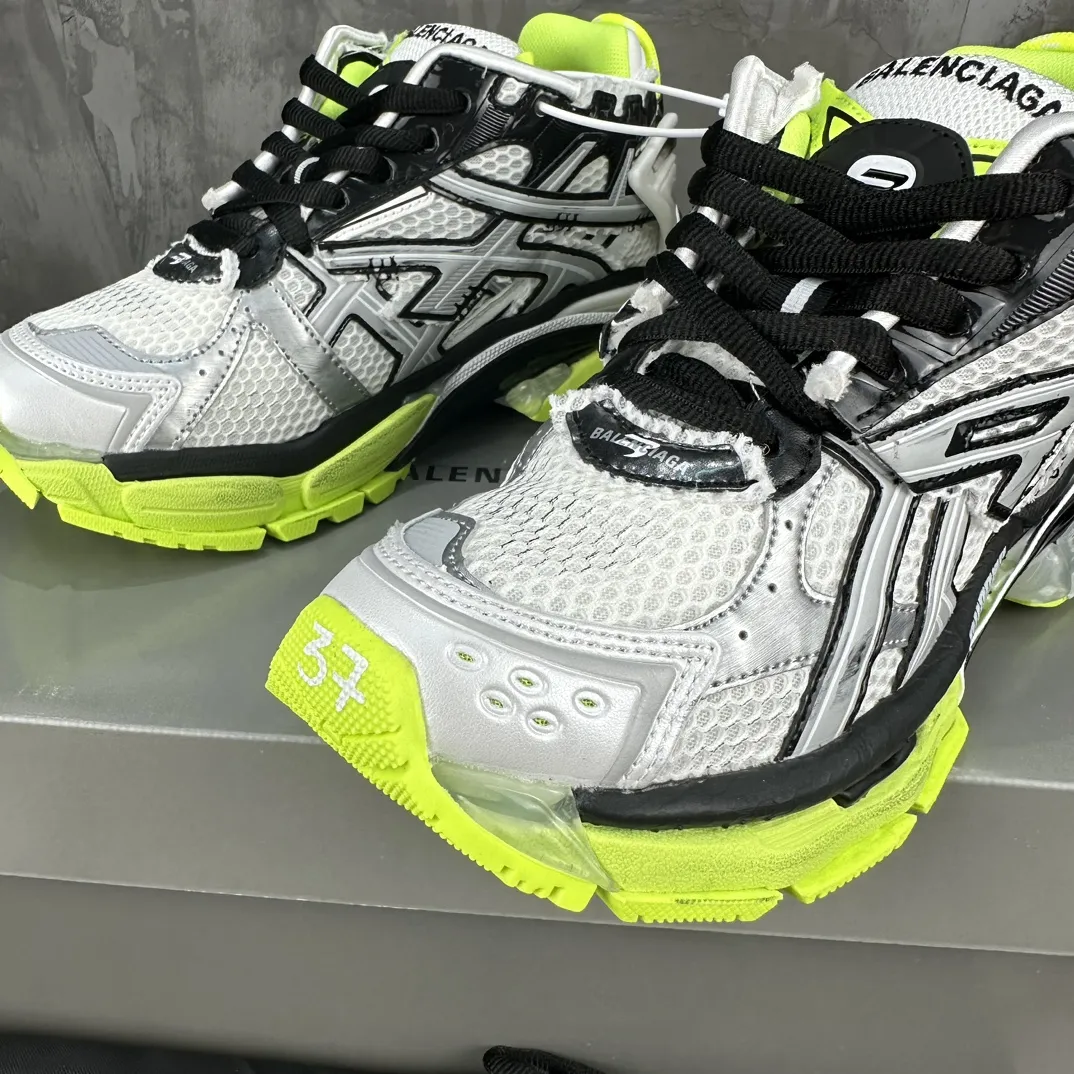 WellDesigned Balenciaga Runner Sneaker Black White Yellow – Replica Sneakers & Balenciaga Shoes Copy 725