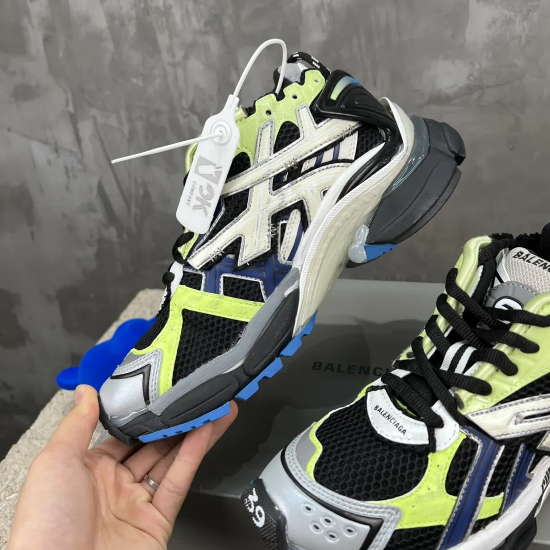 Balenciaga Runner Sneaker Black Yellow White – Replica Sneakers & Balenciaga Shoes Copy Minimalist 704