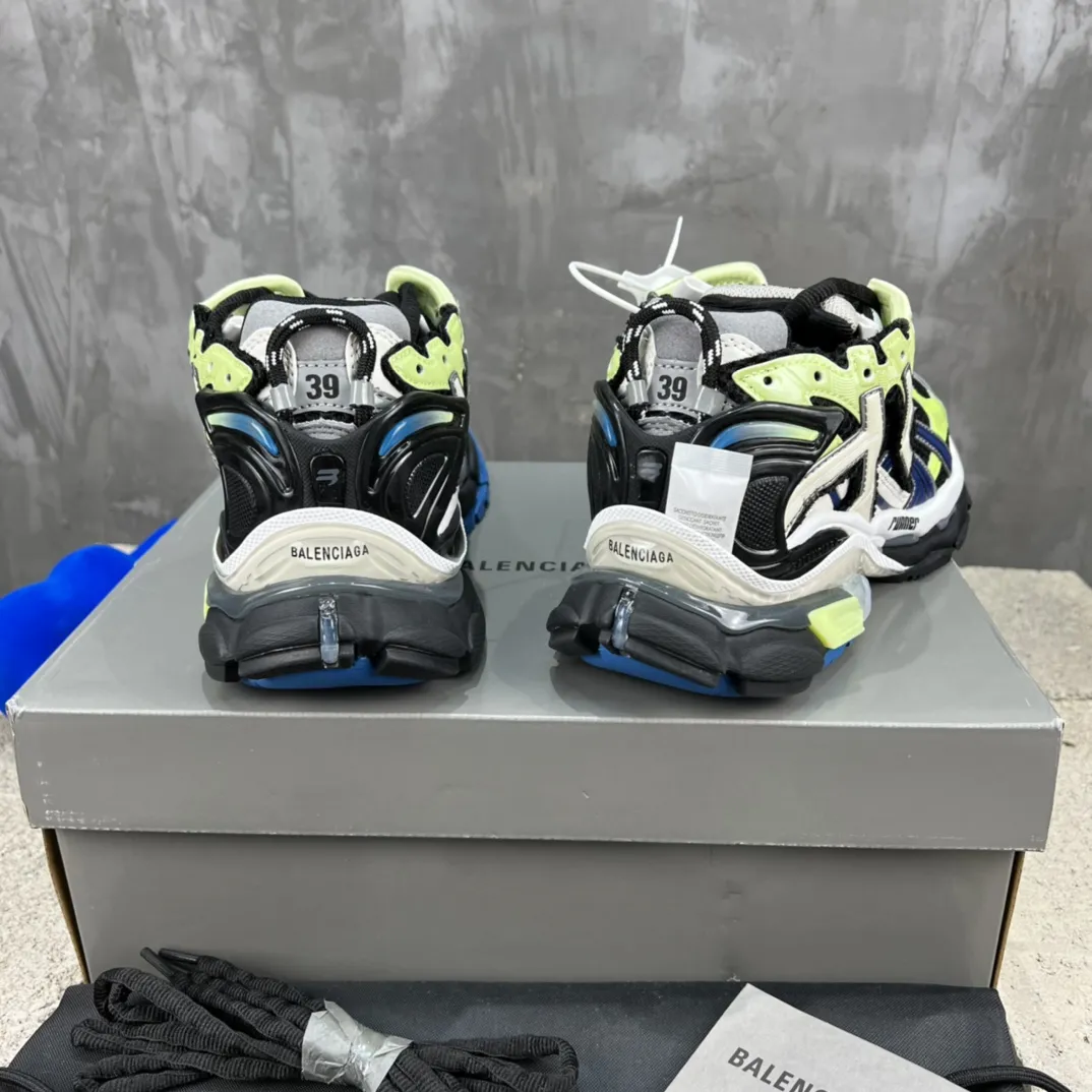 Balenciaga Runner Sneaker Black Yellow White – Replica Sneakers & Balenciaga Shoes Copy Minimalist 704