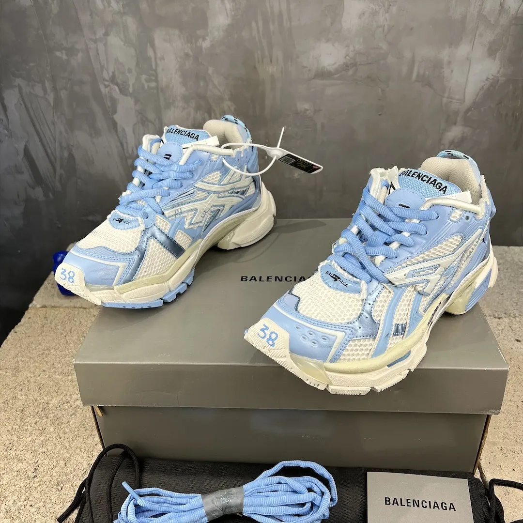 Balenciaga Runner Sneaker Blue Mesh Style – Replica Sneakers & Balenciaga Runners Copy FastDry 718
