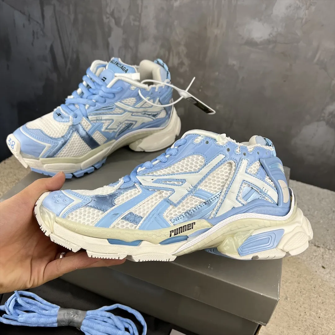 Balenciaga Runner Sneaker Blue Mesh Style – Replica Sneakers & Balenciaga Runners Copy FastDry 718