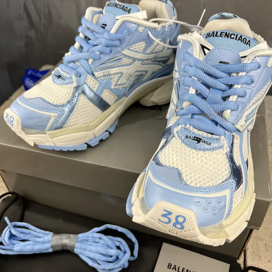 Balenciaga Runner Sneaker Blue Mesh Style – Replica Sneakers & Balenciaga Runners Copy FastDry 718