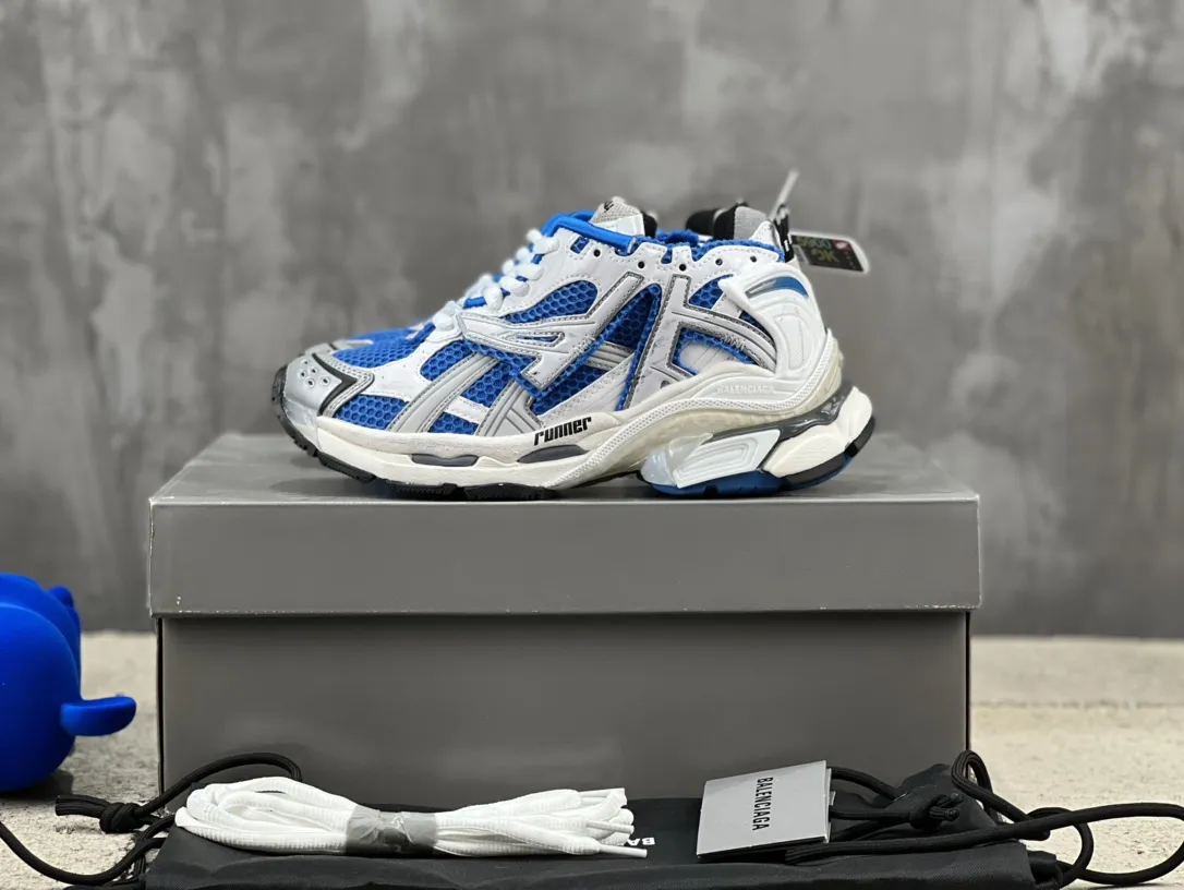 ZeroBulk Balenciaga Runner Sneaker Blue White Mesh – Replica Sneakers & Balenciaga Shoes Copy 706