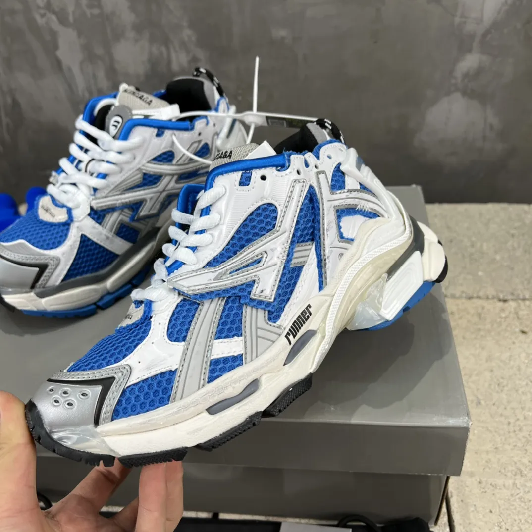 ZeroBulk Balenciaga Runner Sneaker Blue White Mesh – Replica Sneakers & Balenciaga Shoes Copy 706