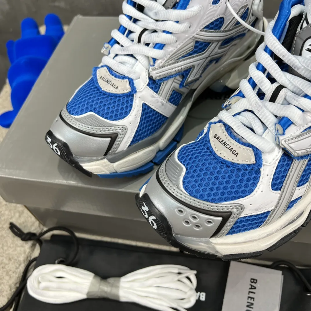 ZeroBulk Balenciaga Runner Sneaker Blue White Mesh – Replica Sneakers & Balenciaga Shoes Copy 706