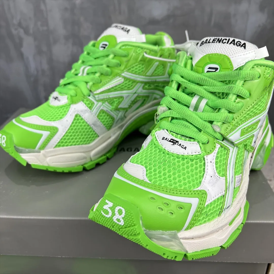 Balenciaga Runner Sneaker Green Mesh Style – Replica Sneakers & Balenciaga Shoes Copy Sustainable 722