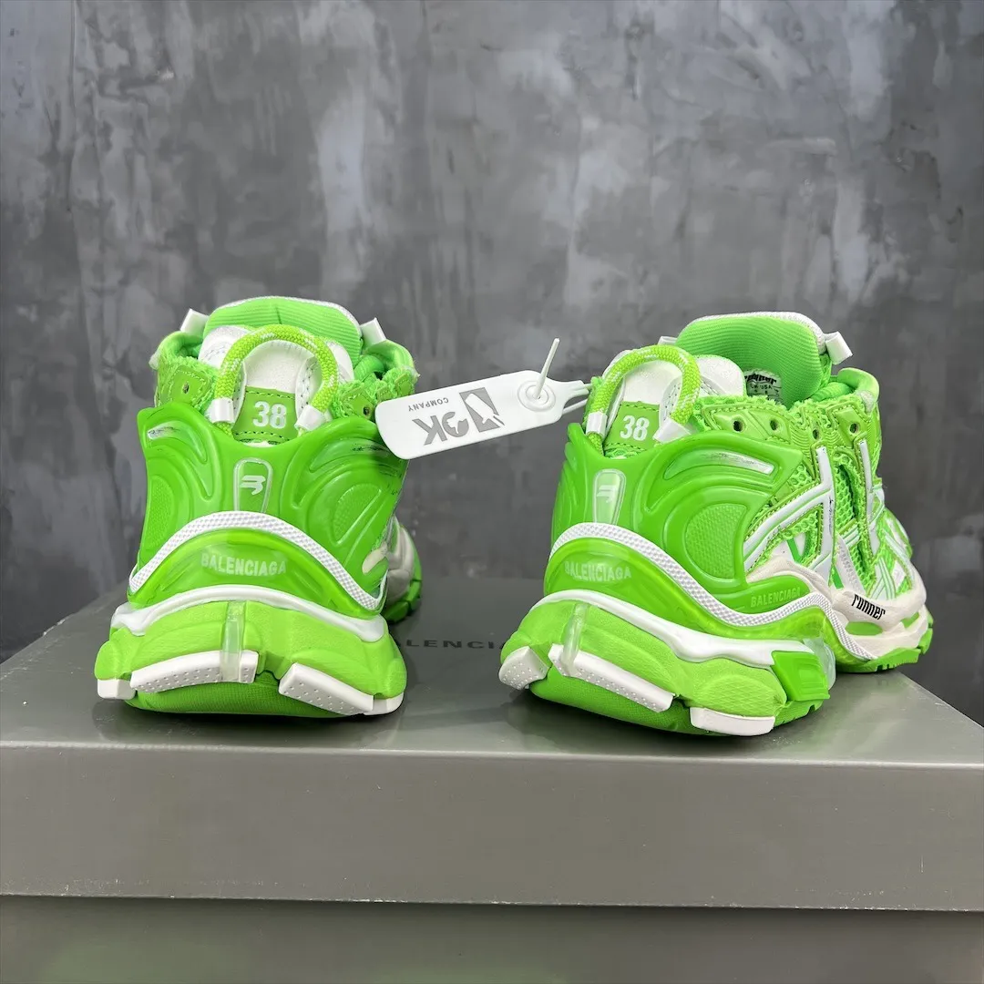 Balenciaga Runner Sneaker Green Mesh Style – Replica Sneakers & Balenciaga Shoes Copy Sustainable 722