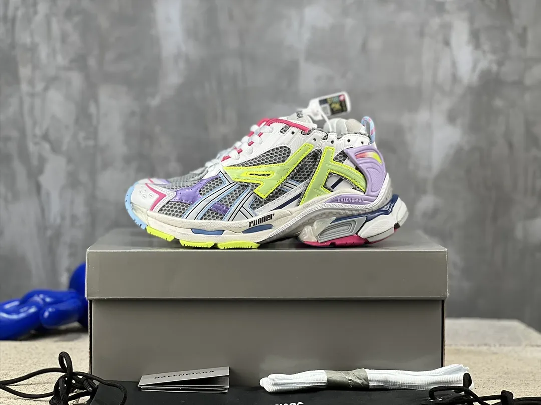 Balenciaga Runner Sneaker Multicolor Mesh – Replica Sneakers & Balenciaga Runners Copy Refined 705