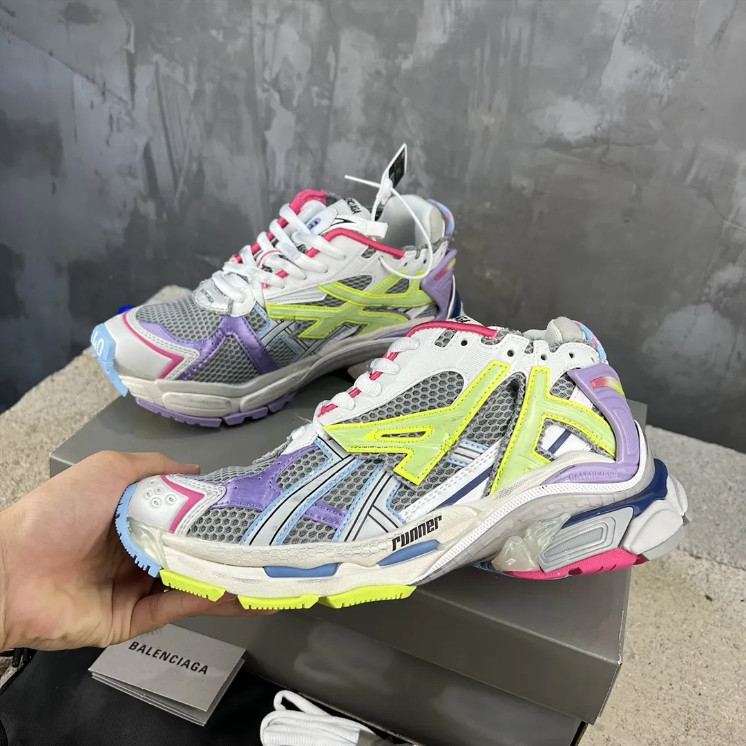 Balenciaga Runner Sneaker Multicolor Mesh – Replica Sneakers & Balenciaga Runners Copy Refined 705