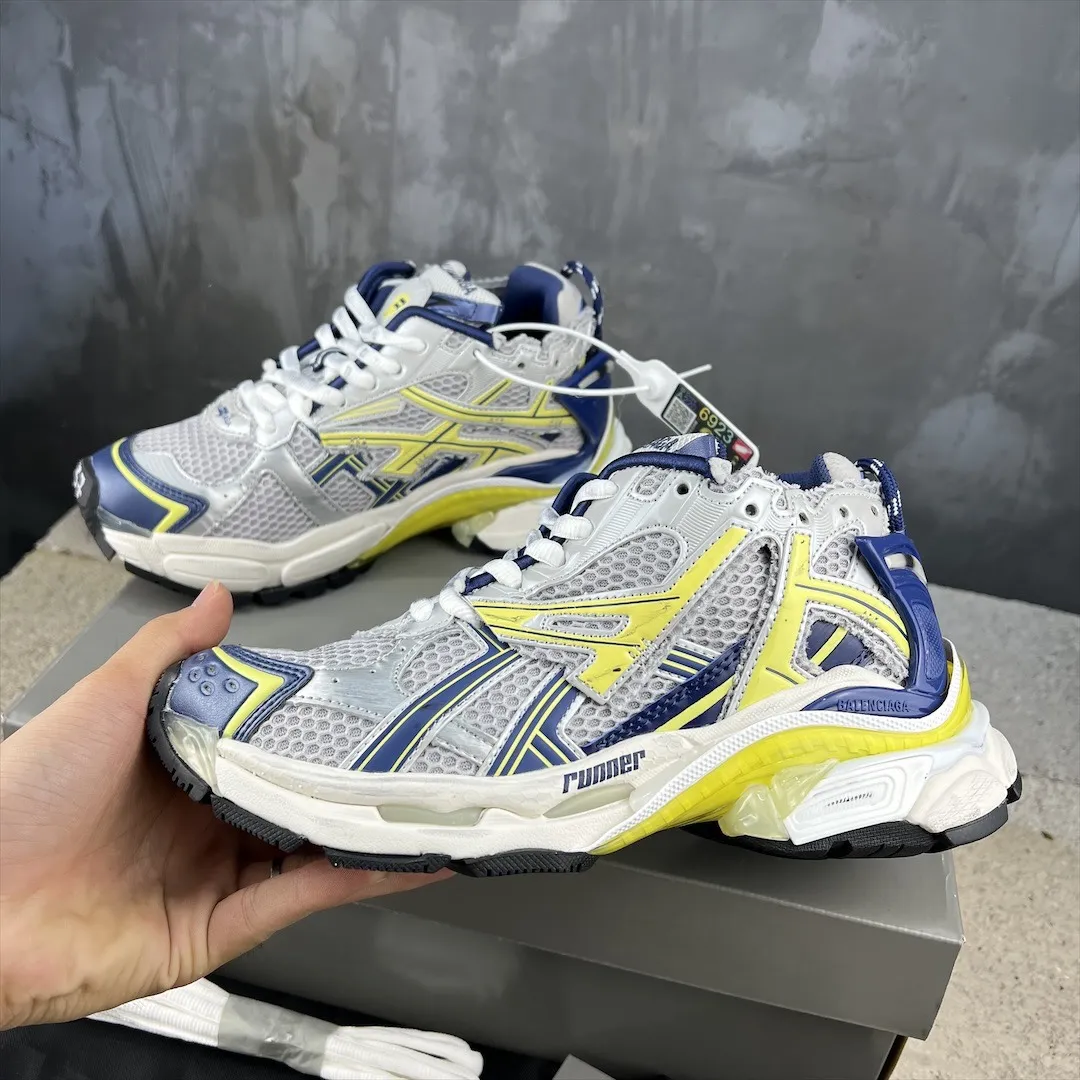 Upgraded Balenciaga Runner Sneaker White Blue Yellow – Replica Sneakers & Balenciaga Shoes Copy 721