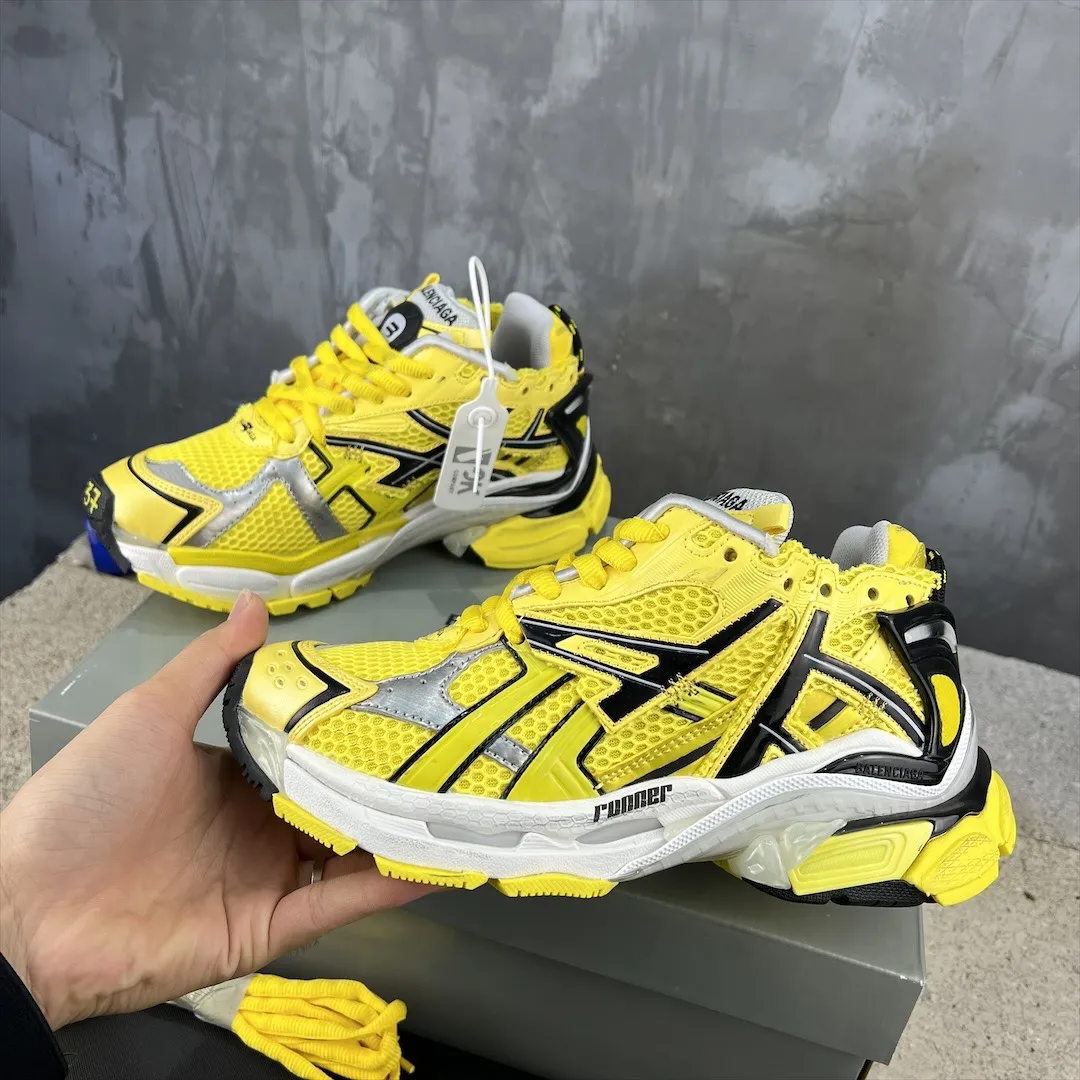 SunProtective Balenciaga Runner Sneaker Yellow Mesh – Replica Sneakers & Balenciaga Runners Replica 711