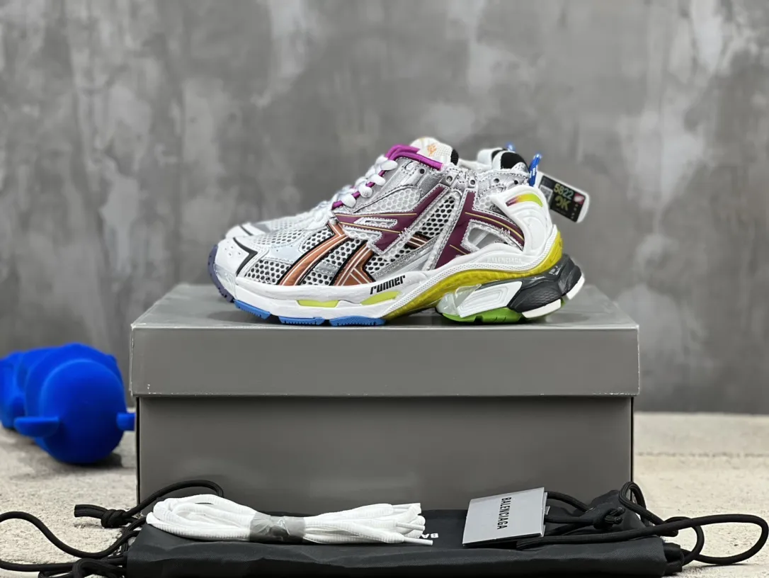 Attractive Balenciaga Runner Sneakers Multicolor Mesh – Replica Balenciaga Runners Shoes 701