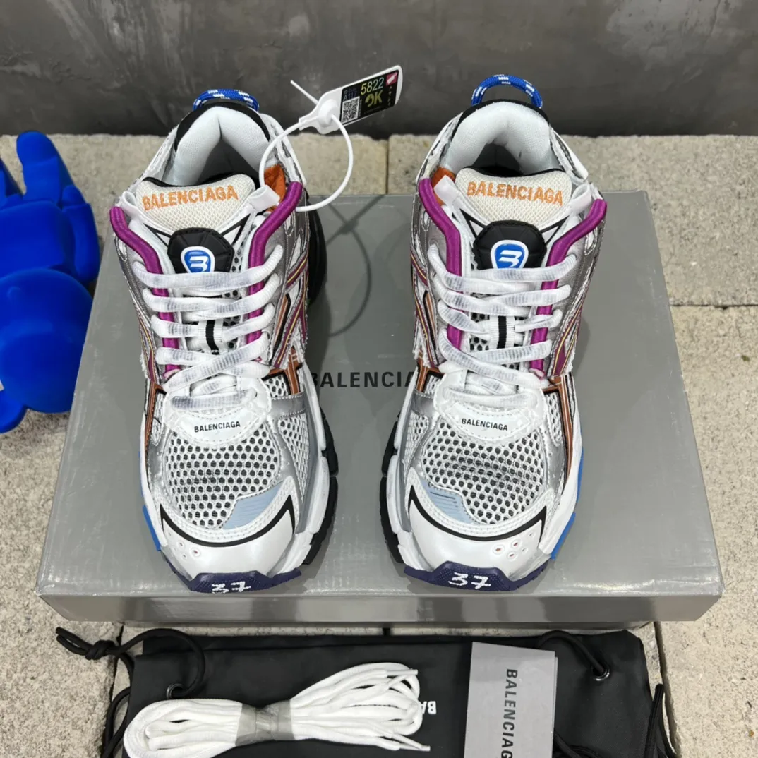 Attractive Balenciaga Runner Sneakers Multicolor Mesh – Replica Balenciaga Runners Shoes 701
