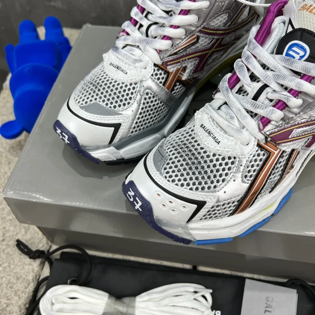 Attractive Balenciaga Runner Sneakers Multicolor Mesh – Replica Balenciaga Runners Shoes 701