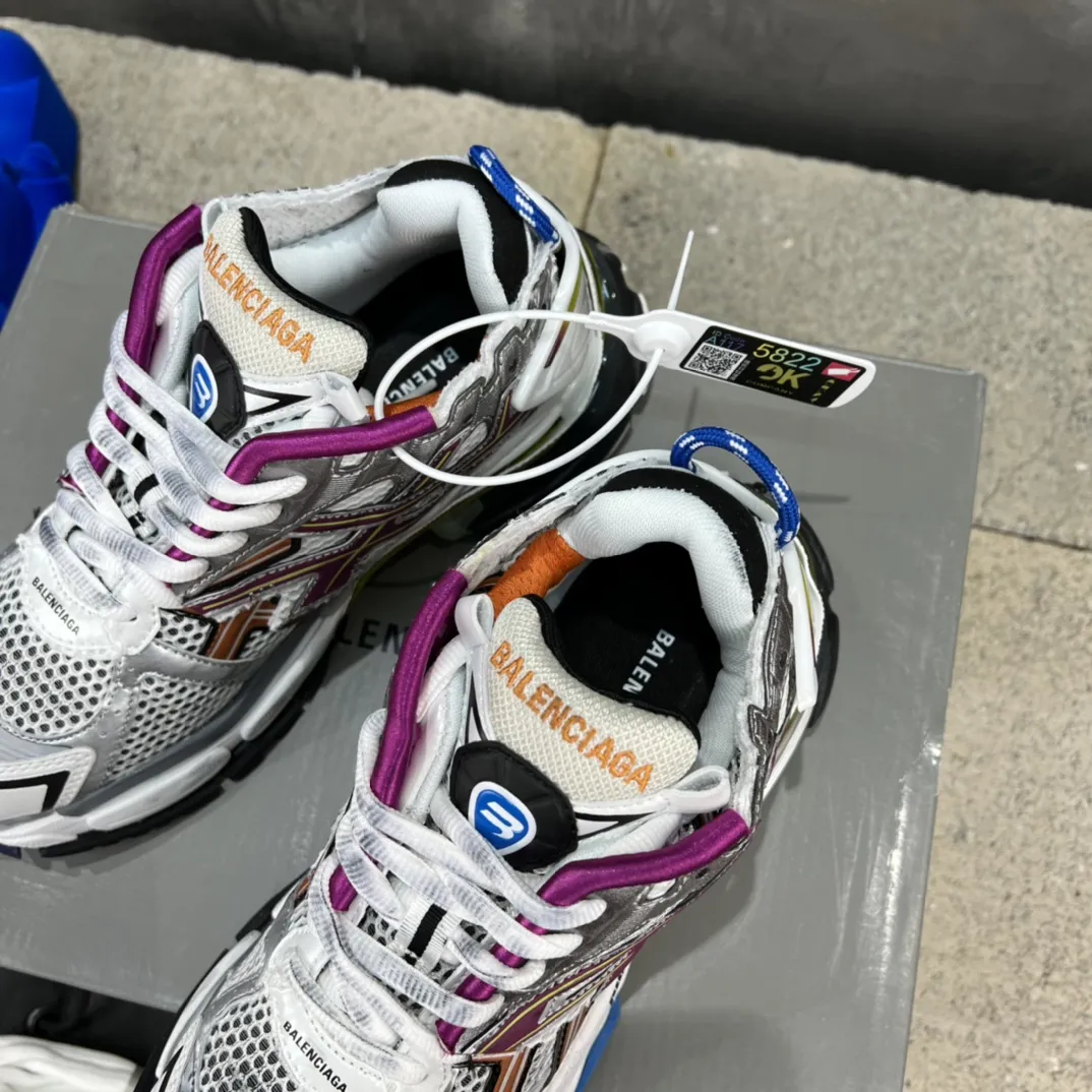 Attractive Balenciaga Runner Sneakers Multicolor Mesh – Replica Balenciaga Runners Shoes 701