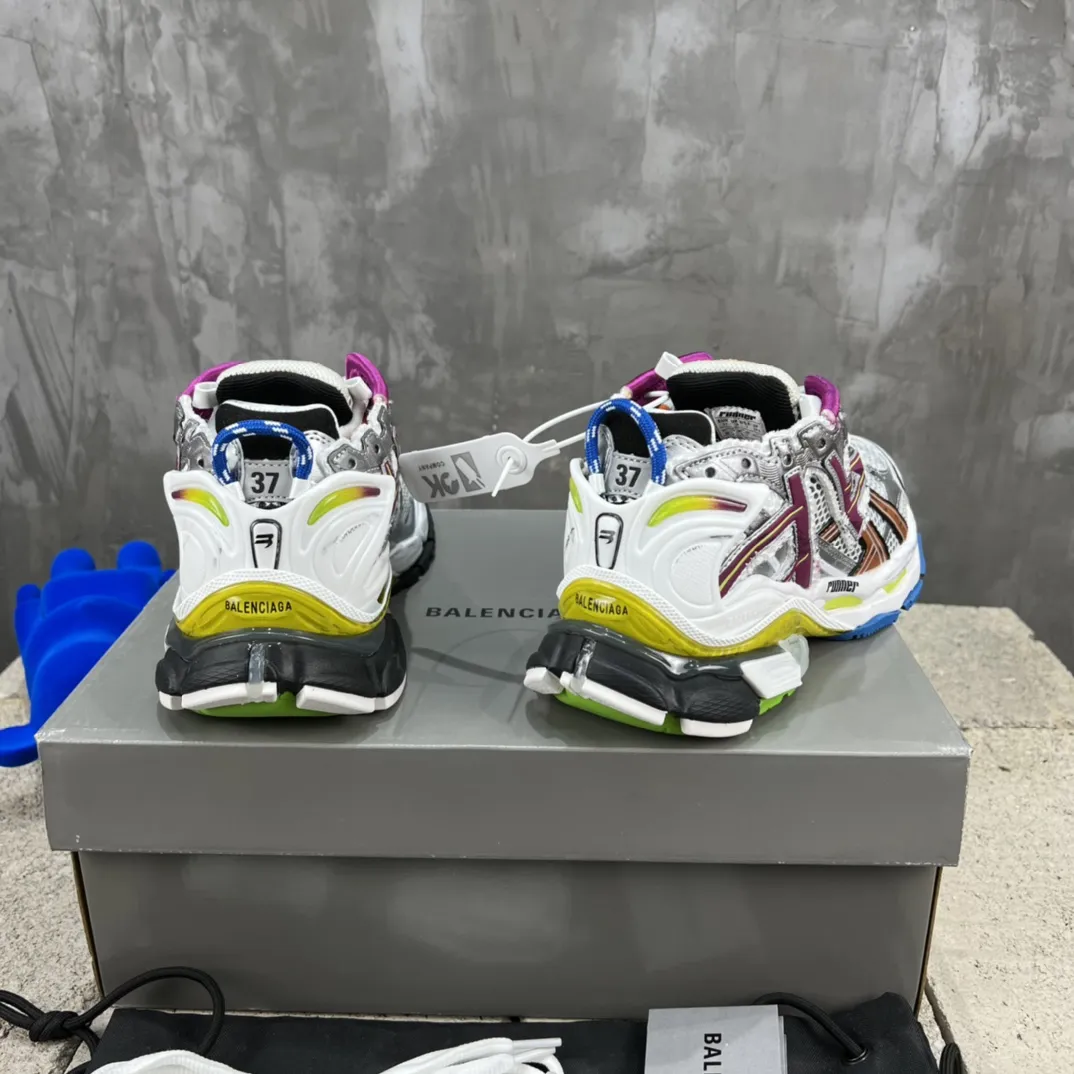 Attractive Balenciaga Runner Sneakers Multicolor Mesh – Replica Balenciaga Runners Shoes 701