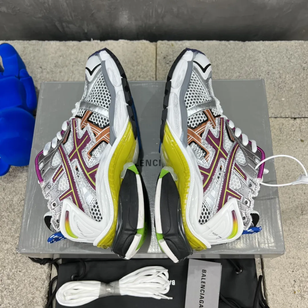Attractive Balenciaga Runner Sneakers Multicolor Mesh – Replica Balenciaga Runners Shoes 701